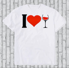 Load image into Gallery viewer, I Love Wine Tee