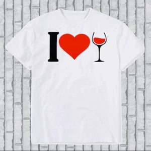 I Love Wine Tee